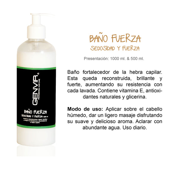 Baño Fuerza 500ml