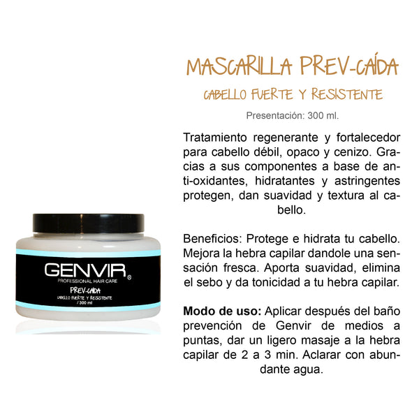 Mascarilla Prev-Caída 300 g.