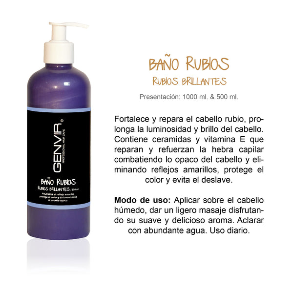 Baño Rubios 500ml