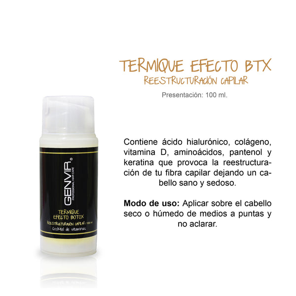 Btx Capilar (Botox) Apoyo en Casa.