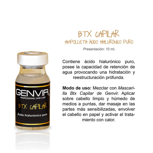 Tratamiento Btx Capilar (Botox) Aplicación Salón