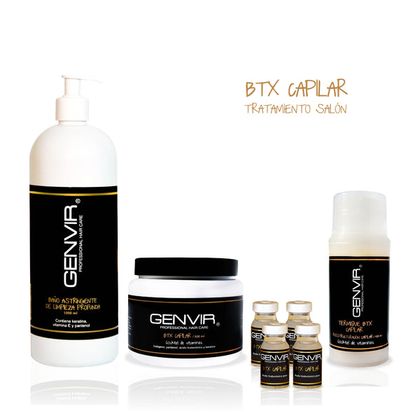 Tratamiento Btx Capilar (Botox) Aplicación Salón