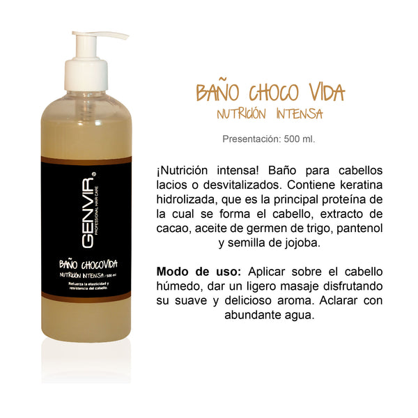 Baño Choco Vida 500ml.