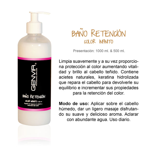 Tratamiento Retiene y Protege el Color.